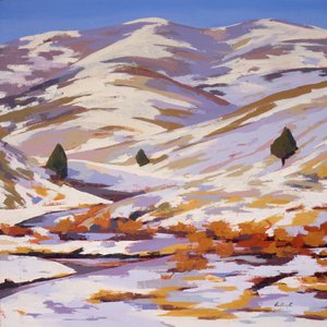 Pochodová melodie, kolem roku 2025 (olej na plátně) od Hadley Rampton