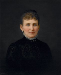 Portrét ženy, asi 1886 (olej na plátně)