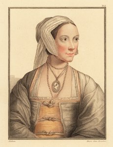 Cicely, dcera sira Thomase Morea. ,1812 (rytina) od Hans (after) Holbein the Younger