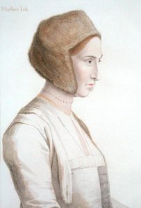 Matka Jackson, ošetřovatelka budoucího Edwarda VI., vyryla Francesco Bartolozzi (1727-1815) (rytina) od Hans (after) Holbein the Younger