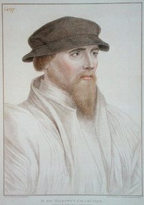 Portrét Johna Gaye († 1557) vyrytý Francescem Bartolozzim (1727-1815) 1796 (rytina) od Hans (after) Holbein the Younger