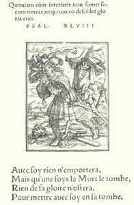 hrabě (rytina) od Hans (after) Holbein the Younger