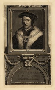 Thomas Howard, Norfolkin 3. herttua (1473-1554) (kaiverrus) od Hans (after) Holbein the Younger