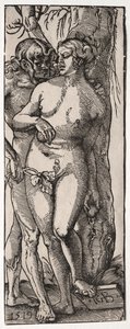 Adam a Eva od Hans Baldung