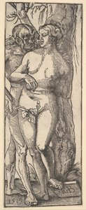 Adam a Eva, 1519. od Hans Baldung
