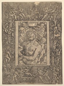 Ecce Homo s ozdobným okrajem zobrazujícím Bacchův triumf, 1511. od Hans Baldung