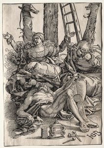 Bědování od Hans Baldung