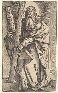 Svatý Ondřej, 15.-16. století. od Hans Baldung