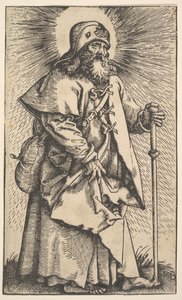 Svatý Jakub Větší od Krista a apoštolů, 1519. od Hans Baldung