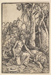 Svatý Jeroným v poušti, 1511. od Hans Baldung