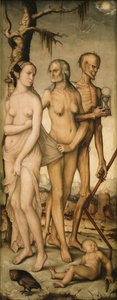 Věk a smrt od Hans Baldung