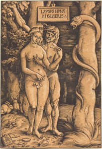 Adam a Eva od Hans Baldung Grien