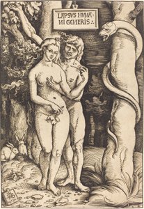 Adam a Eva, 1511 od Hans Baldung Grien