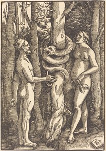 Adam a Eva s hadem od Hans Baldung Grien