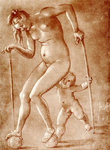 Alegorické zobrazení od Hans Baldung Grien