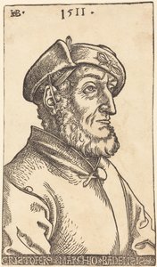 Kryštof, bádenský markrabě od Hans Baldung Grien
