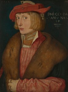 Německy: hrabě palatin Filip Válečník hrabě Filip Bellicosus od Hans Baldung Grien