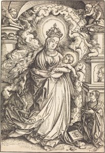 Madonna a dítě od Hans Baldung Grien