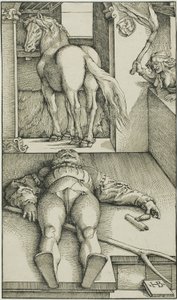 Začarovaný ženich od Hans Baldung Grien