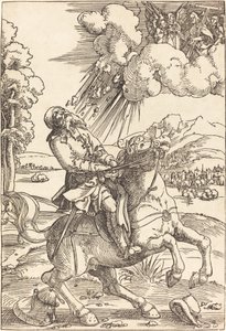 Obrácení svatého Pavla od Hans Baldung Grien