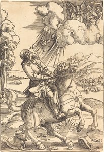 Obrácení svatého Pavla od Hans Baldung Grien