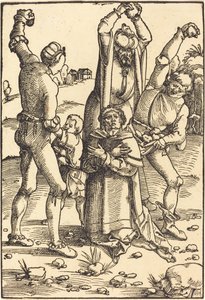 Kamenování svatého Štěpána od Hans Baldung Grien