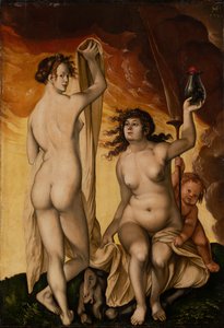 Dvě čarodějnice od Hans Baldung Grien