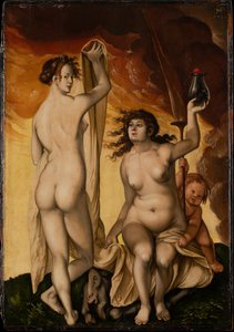 Dvě čarodějnice od Hans Baldung Grien