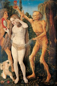 Mládí a smrt od Hans Baldung Grien