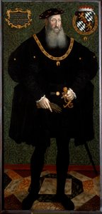 Portrét Fridricha II. Falckého (Mudrce Fridricha II., kolem roku 1546 (malba) od Hans Besser