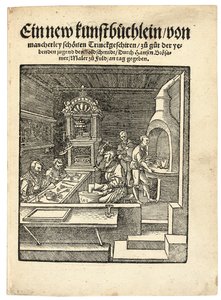 Zlatnická dílna, kolem roku 1538