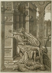 Milenci překvapeni smrtí od Hans Burgkmair the Elder