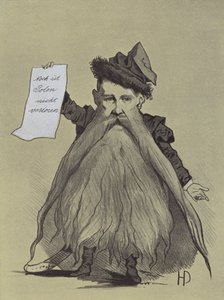 Karikatura polského vlastence Franciszka Smolky