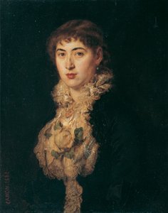 Maria Freifrau von Zehmen, rozená Fröhlich von Feldau od Hans Canon