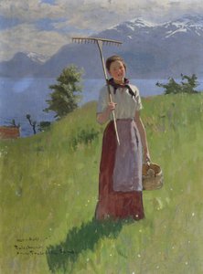 Anne Trulsdatter Sande, Balestrand od Hans Dahl