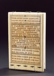 Tabletový kompas sluneční hodiny, Nürenberg, 1574 (viz také 259577-78 & 259580) od Hans Ducher