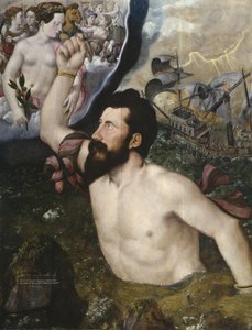 Alegorický portrét sira Johna Luttrella, 1550 (panel)