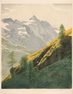 Horská krajina od Hans Frank