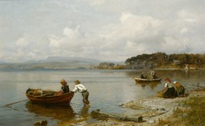 Krajina fjordu od Hans Gude