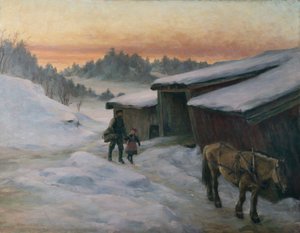 Ze Sandvikenu od Hans Gude