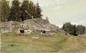 Krajina ze Sandefjordu od Hans Gude