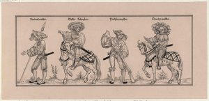 Obhájce Vídeň z roku 1529 - podle dřevorytu Nikolause Meldemanna od Hans Guldenmundt