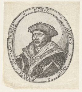 Portrét van Thomas More od Hans Holbein (II) (attributed to)