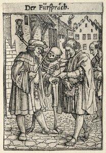Tanec smrti: Obhájce od Hans Holbein
