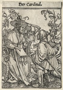 Tanec smrti: Kardinál od Hans Holbein