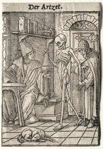 Tanec smrti: Doktor. od Hans Holbein
