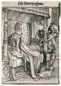 Tanec smrti: Vévodkyně od Hans Holbein
