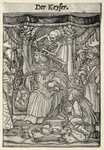 Tanec smrti: Císař od Hans Holbein