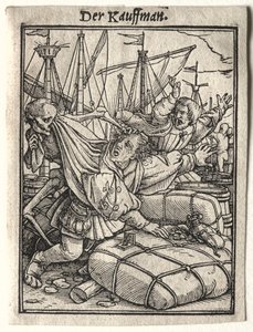 Tanec smrti: Obchodník od Hans Holbein