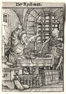 Tanec smrti: Lakomec, c. 1526.